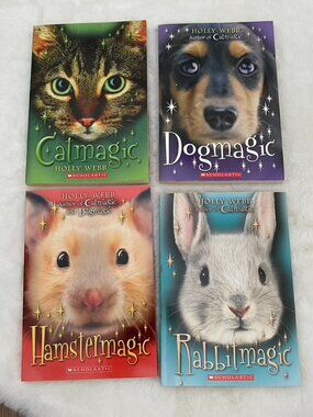 Set of 4 Catmagic Series Books